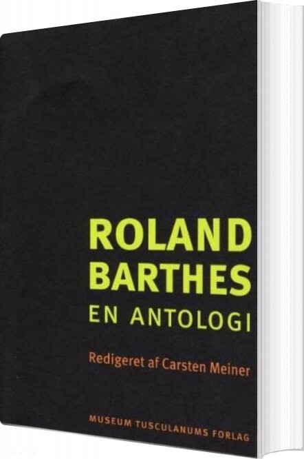 Roland Barthes - Carsten Meiner - Bog