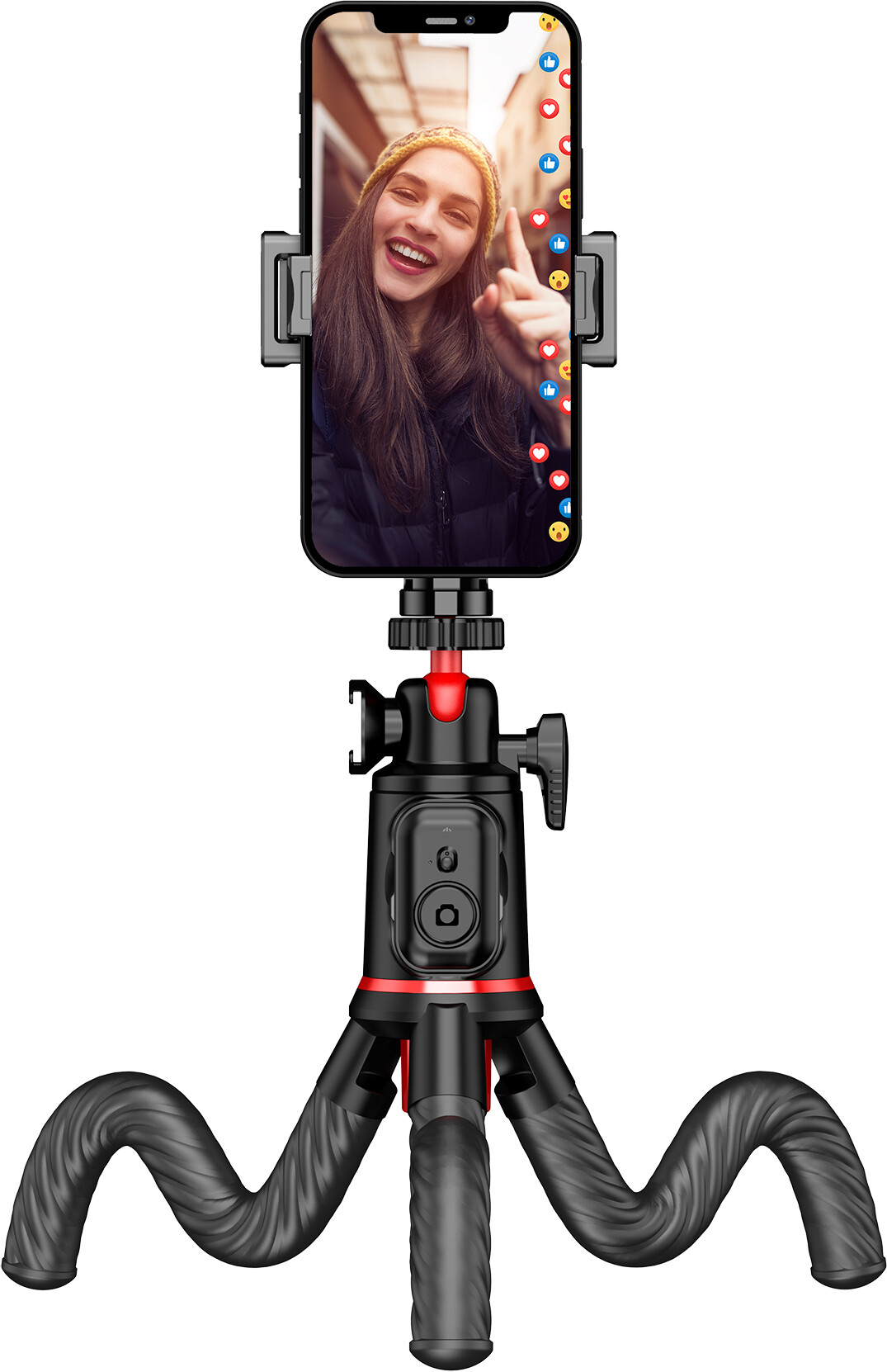 Rollei - Flexible Tripod I Monkeypod I Easy Creator - Height: 25 Cm (min) To 46 Cm (max)