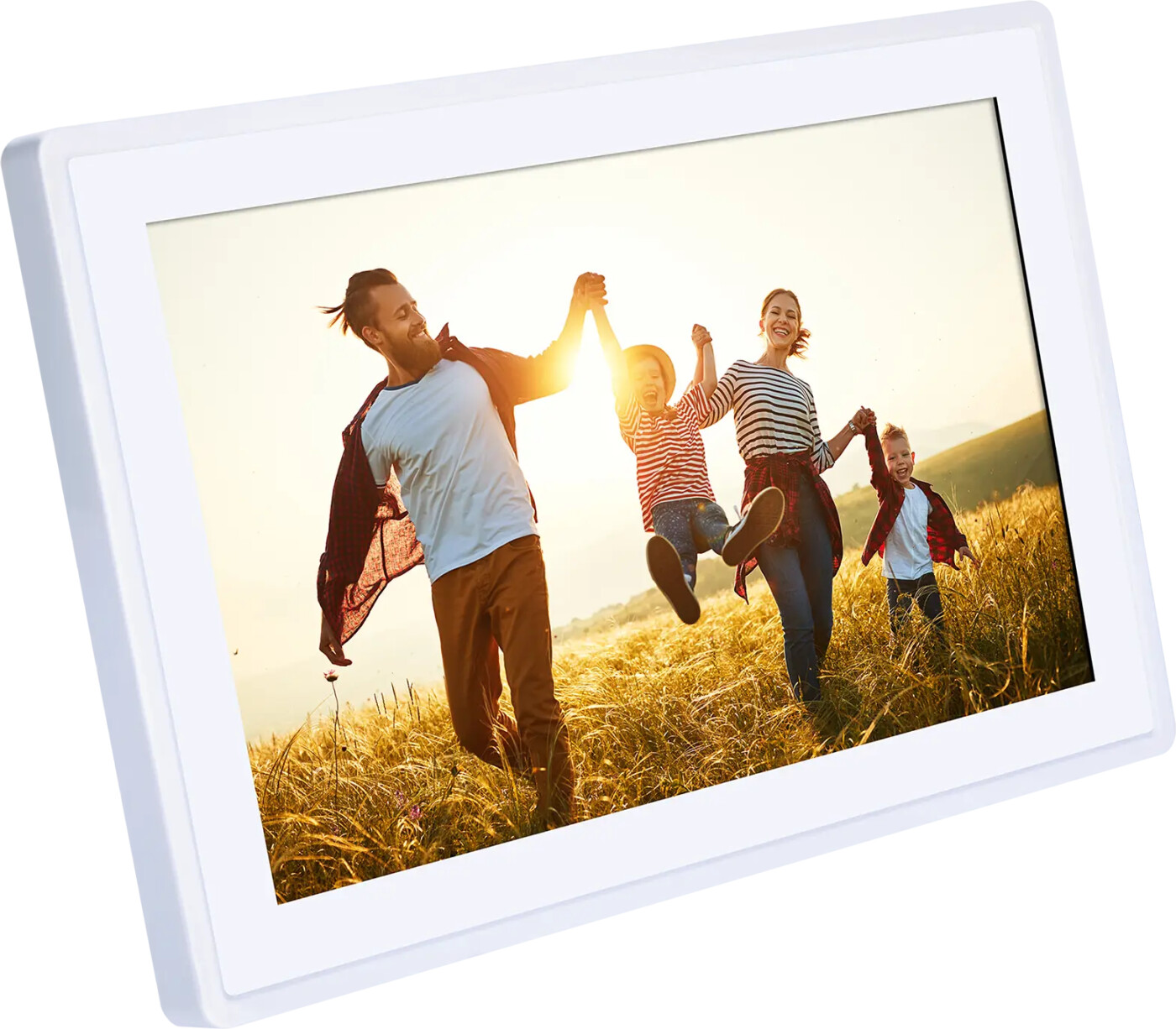 Rollei - Smarter Picture Frame - 10 Diagonal - Wifi - App Control - Model 100 - 10.1-inch - Black Or White