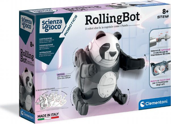 Se Clementoni - Scence And Play - Robotics - Rollingbot Panda Robot hos Gucca.dk
