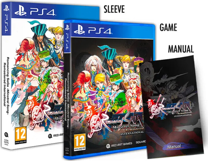 Romancing Saga -minstrel Song- Remastered International - PS4