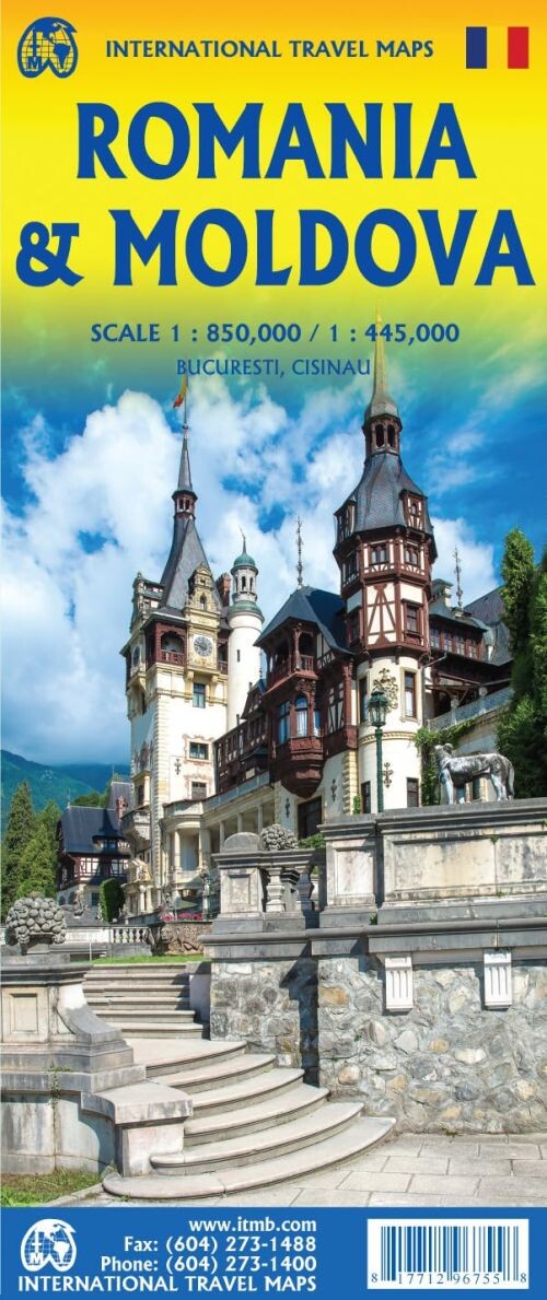 Romania & Moldova - English book