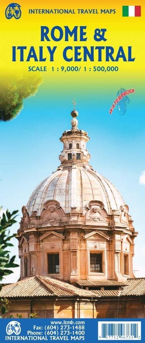 Rome & Italy Central - English book