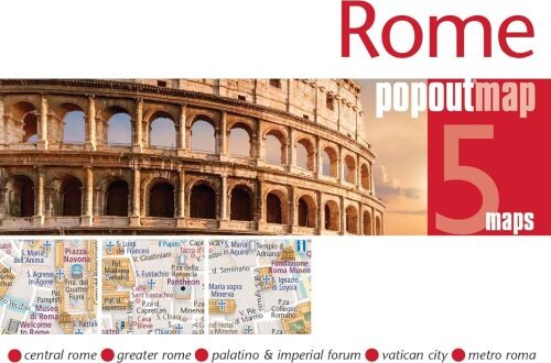 Rome Popout Map - Popout Map - English Book