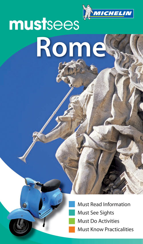 Michelin Kort - Rome - English book