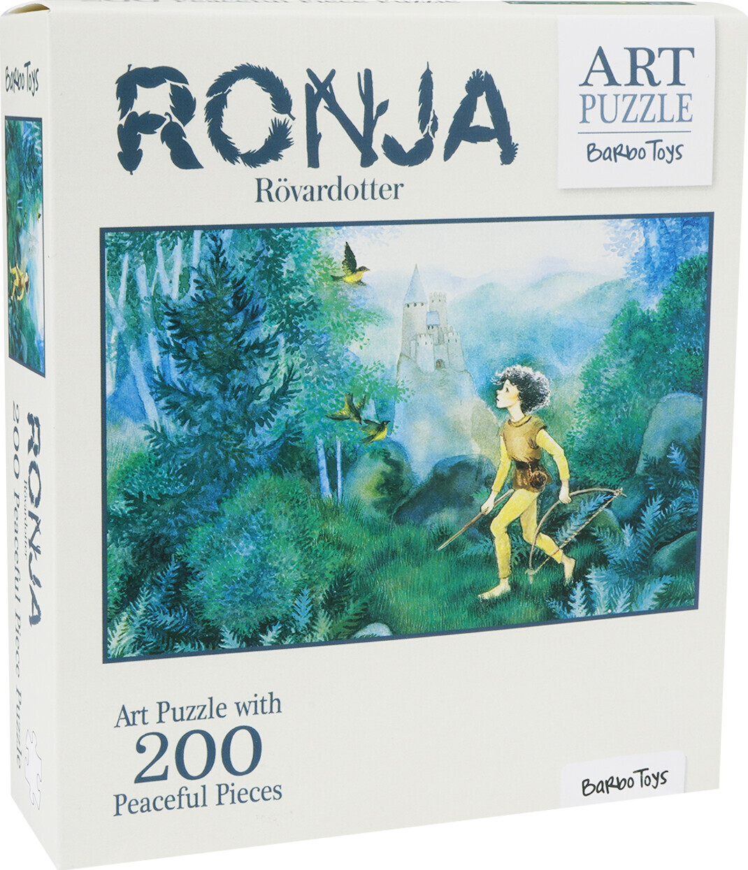 Ronja Røverdatter - Art Puslespil - 200 Brikker