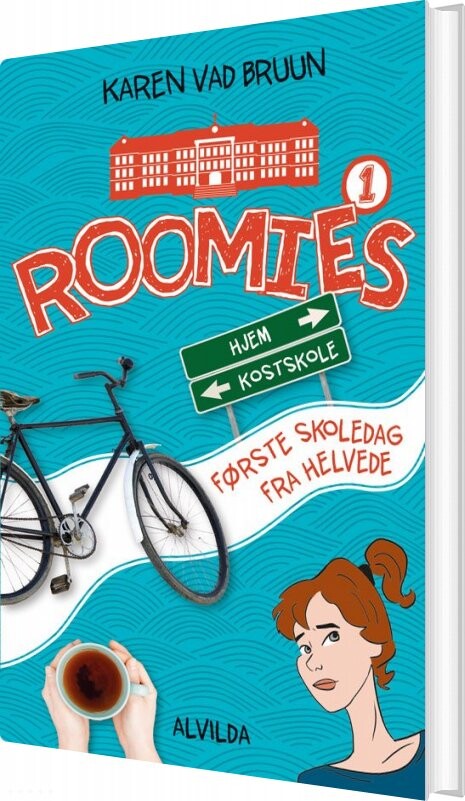 Billede af Roomies 1: Første Skoledag Fra Helvede - Karen Vad Bruun - Bog hos Gucca.dk