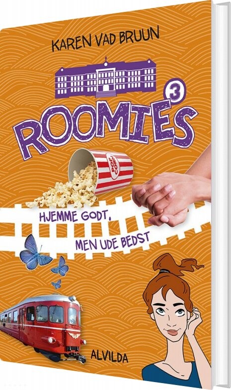 Billede af Roomies 3: Hjemme Godt, Men Ude Bedst - Karen Vad Bruun - Bog hos Gucca.dk