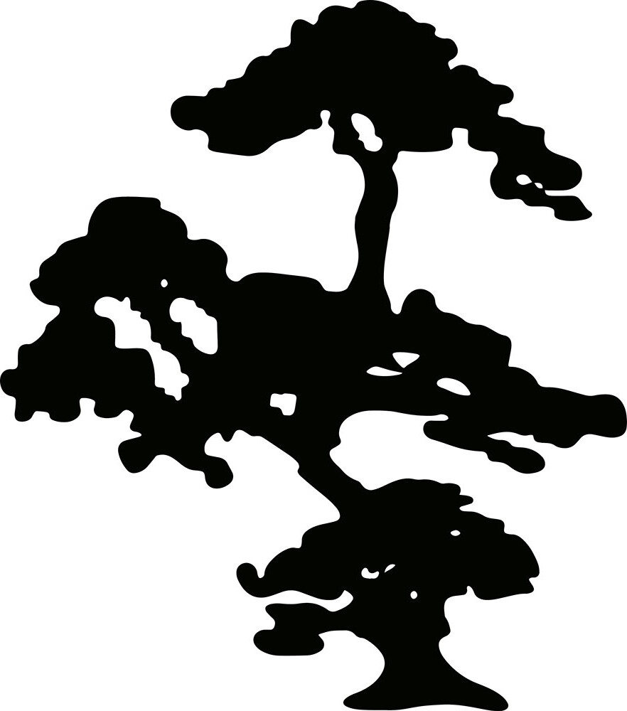 Roommates Decor - Wallstickers - Bonzai Træ