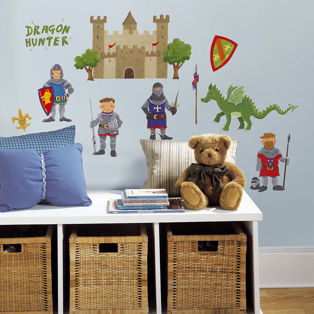 Roommates Decor - Dragejægerr - Wallstickers