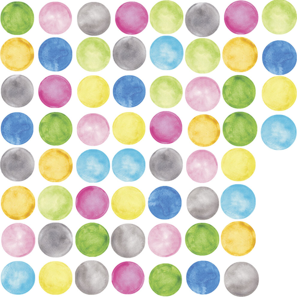 Roommates Decor - Wallstickers - Watercolor Dots