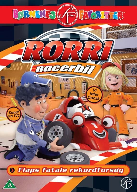 Rorri Racerbil Flaps Fatale Rekordforsøg - Tv2 - DVD - Film