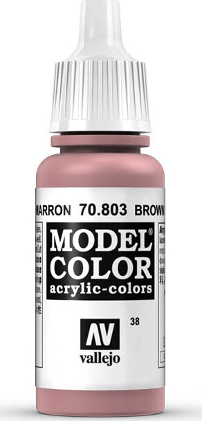 Billede af Rose Brown Mat 17ml - 70803 - Vallejo hos Gucca.dk