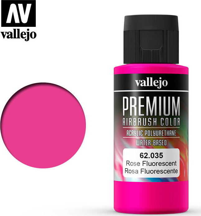 Vallejo - Akrylmaling - Rose Fluorescent 60 Ml