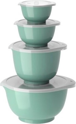 Rosti - Margrethe Skålesæt Med Låg - 8 Dele - Nordic Green