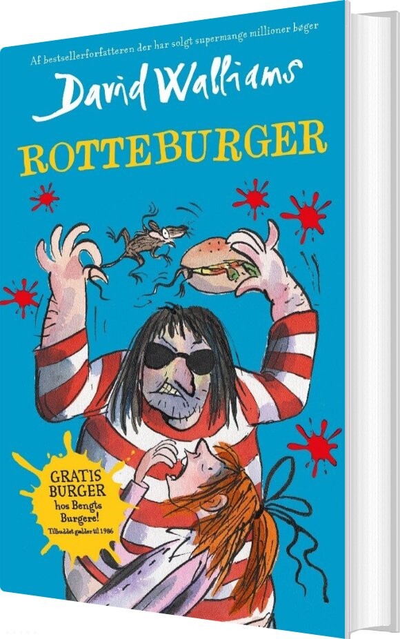 Billede af Rotteburgeren - David Walliams - Bog