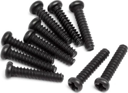 Round Head Screw M2x10 (10 ) - Mv22051 - Maverick Rc