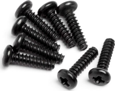 Round Head Screw M2x8mm (8pcs) - Mv22050 - Maverick Rc