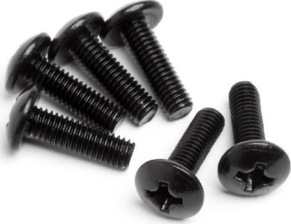 Round Head Screw M3x10mm (6pcs) - Mv22057 - Maverick Rc