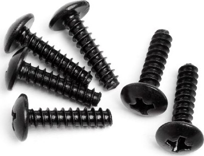 Round Head Screw M3x12mm (6pcs) - Mv22048 - Maverick Rc