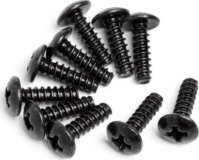 Round Head Self-tapping Screw M3x10mm (10pcs) - Mv22047 - Maverick Rc