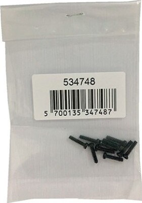 Round-headed Screw 2.3×10pbho - 534748 - Blackzon