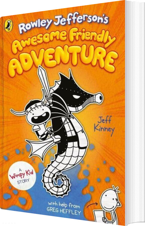 Rowley Jefferson's Awesome Friendly Adventure - Jeff Kinney - English Book