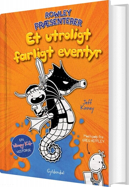 Rowley Præsenterer Et Utroligt Farligt Eventyr - Jeff Kinney - Bog