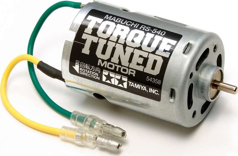 Tamiya 54358 Motor RS-540 til Modelbyggesæt - Torque-Tuned, 25 Turn