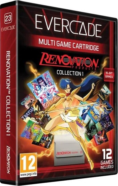 Rtr Blaze Evercade Renovation Cartridge 1 - BLAZE TAB Plus