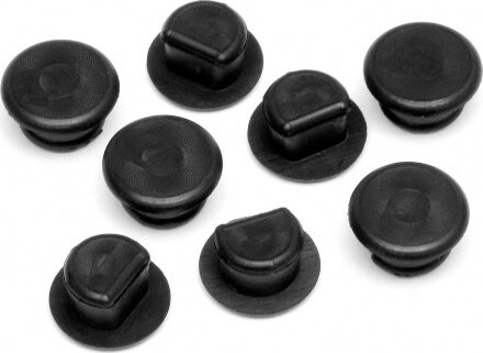 Rubber Cap 6x5mm (8pcs) - Hp86664 - Hpi Racing