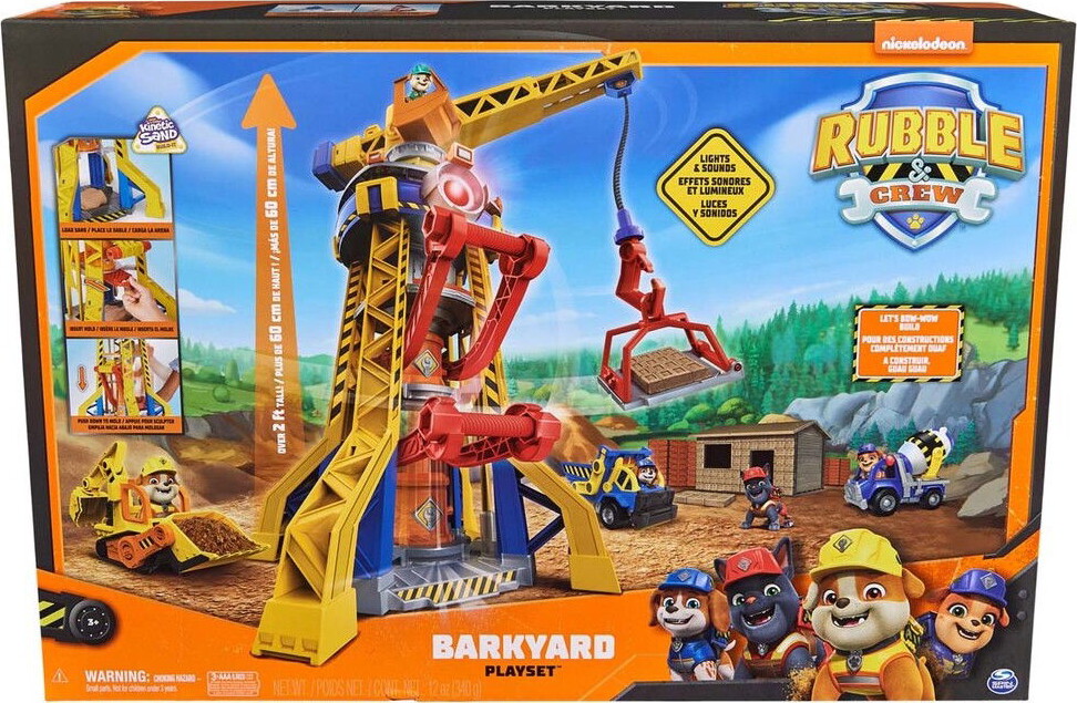 Rubble & Crew - Bark Yard Crane Tower Playset (6067494)
