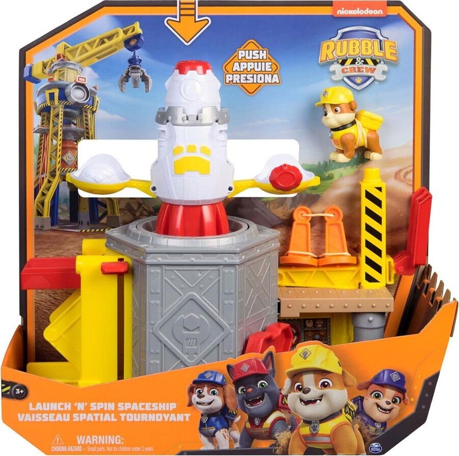 Rubble & Crew - Launch N Spin Rumskib (6071624)
