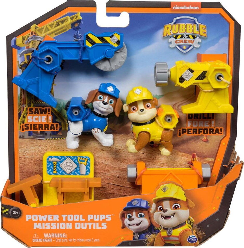 Rubble & Crew Power Tool Pups 2 Pak