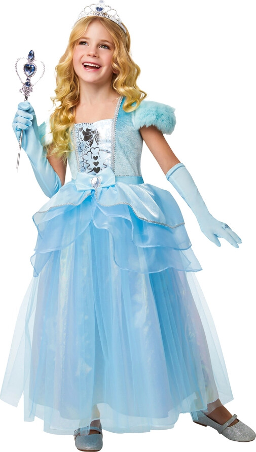 Rubies - Deluxe Blue Princess Dress (110-116 Cm)