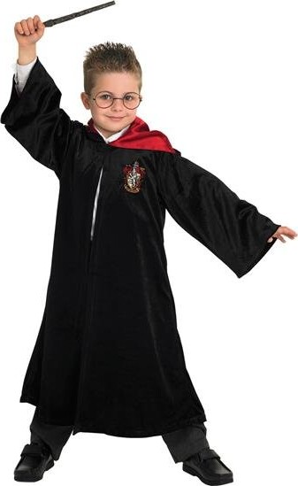 Billede af Harry Potter Kostume Til Børn - Gryffindor - Medium - Rubies