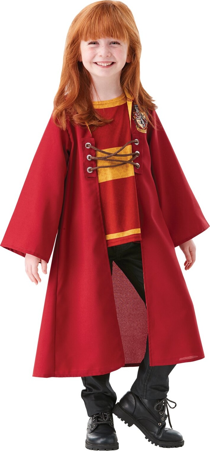 mønster Kano Se internettet Harry Potter Kåbe Kostume - Quidditch - 134 Cm | Se tilbud og køb på  Gucca.dk