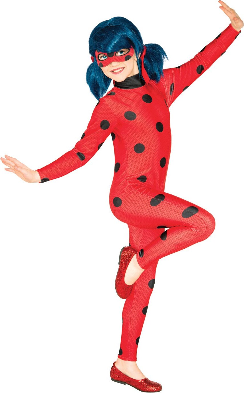 Billede af Ladybug Kostume Til Børn - Miraculous - 116 Cm