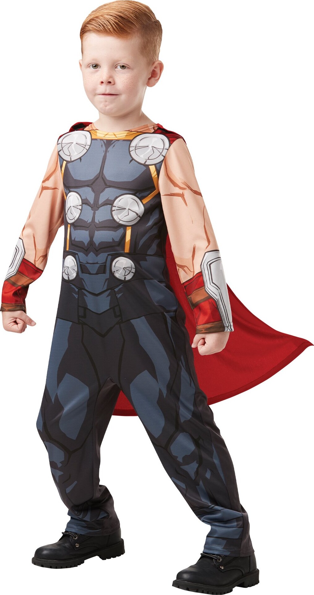 11: Thor Kostume Til Børn - Marvel - 5-6 år - Rubies