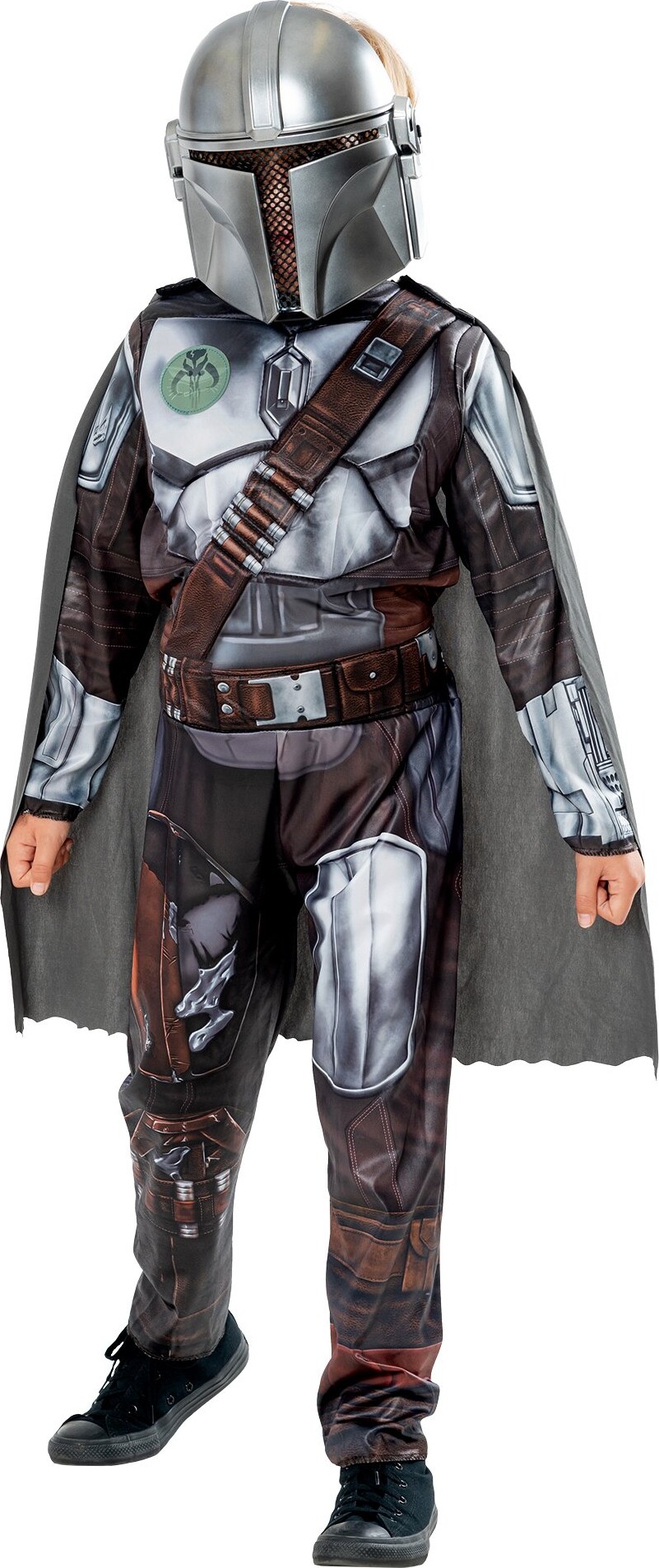 #3 - Mandalorian Kostume Til Børn - Star Wars - 147 Cm - Rubies