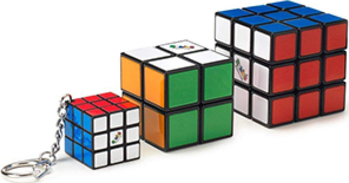 Se Rubiks Cube Sæt - 2x2 + 3x3 + 4x4 hos Gucca.dk