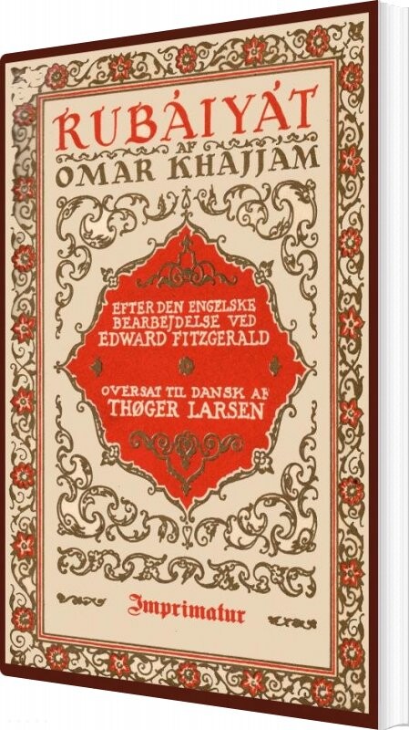 Billede af Rubáiyát - Oversat Af Thøger Larsen - Omar Khajjâm - Bog