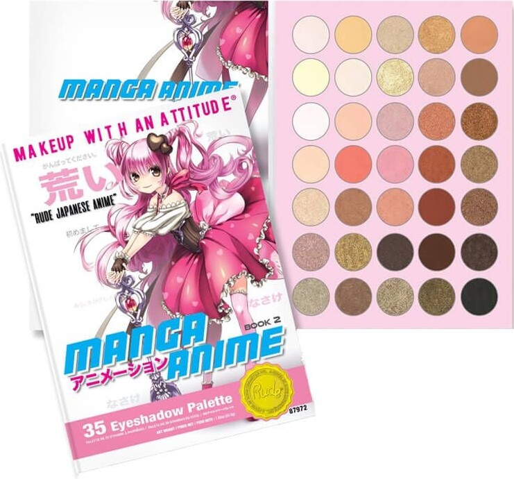 Rude Cosmetics - 35 Eyeshadow Palette - Manga Anime