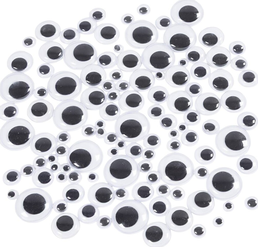 Rulleøjne - Selvklæbende - ø 6-20 Mm - 1000 Stk.