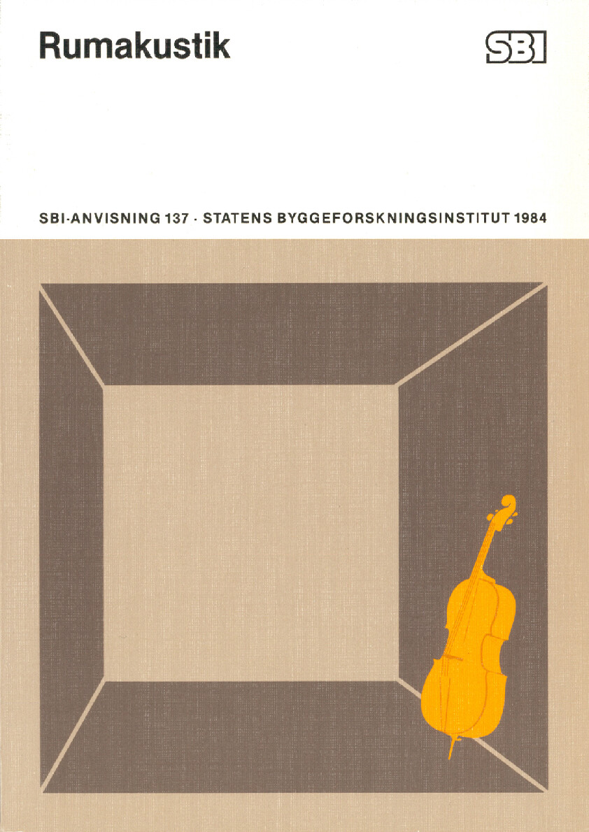 Sbi-anvisning 137 - Rumakustik - Jørgen Petersen - Bog