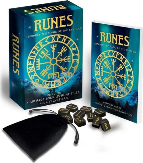 Runes: Interpret The Magic Of The Symbols - Andrew Mckay - English Book
