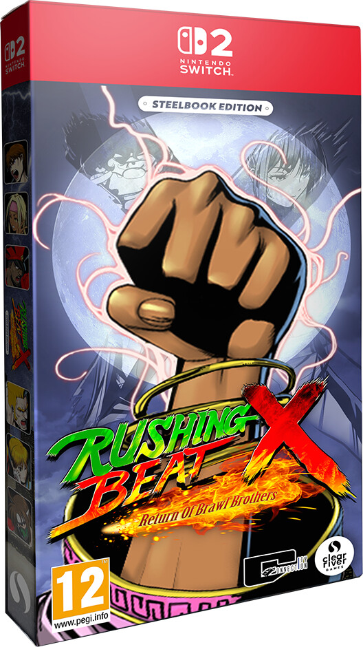 Rushing Beat X: Return Of The Brawl Brothers (steelbook Edition) - Nintendo Switch 2