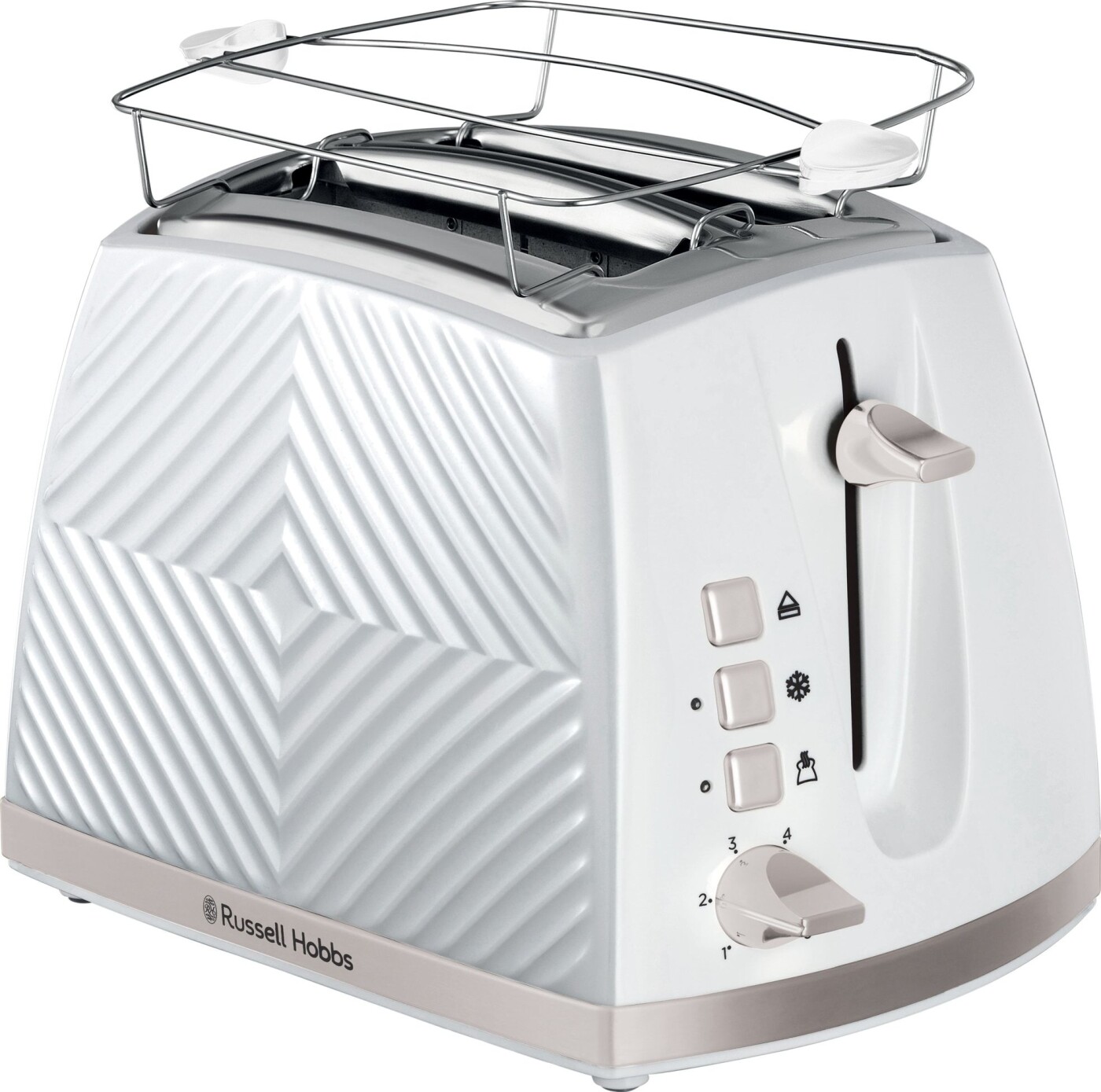 Billede af Russell Hobbs - Brødrister - Groove 2s - Hvid