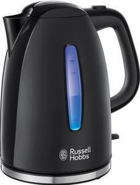 Se Russell Hobbs - Elkedel - Textures Plus - Sort - 2400w hos Gucca.dk