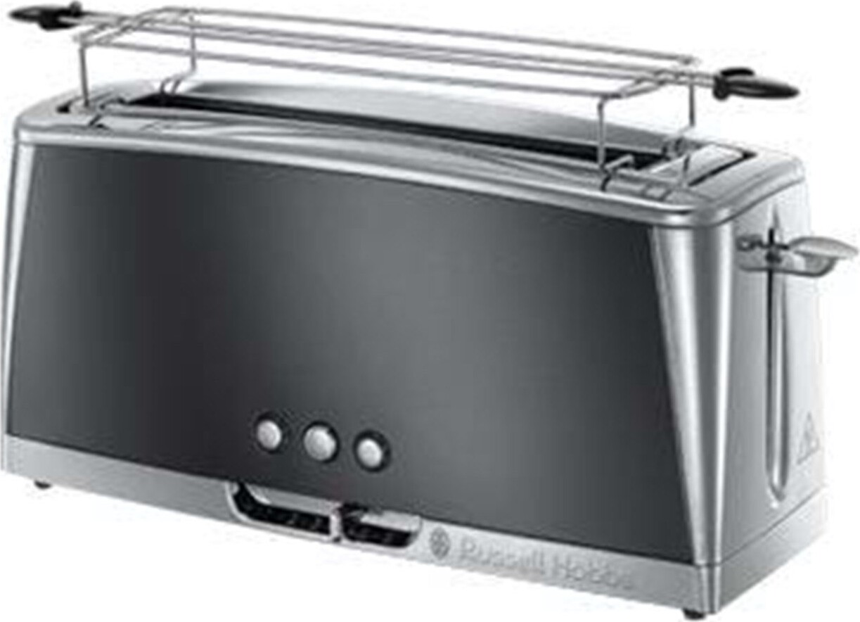Køb Russell Hobbs - Brødrister - Lang - 2 Skiver - Luna Long - Grå